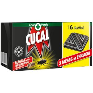 TRAMPAS INSECTICIDA CUCAL 6 UNIDADES